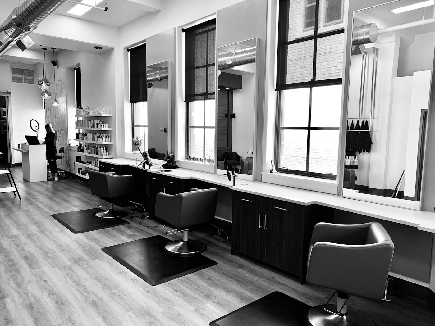 Illustrative stock photo of a salon interior